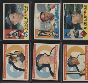 1960 Topps Baseball Low- to Mid-Grade Complete Set Group Break #17 (LIMIT 15)