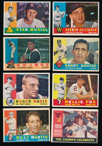 1960 Topps Baseball Complete Set Group Break #7