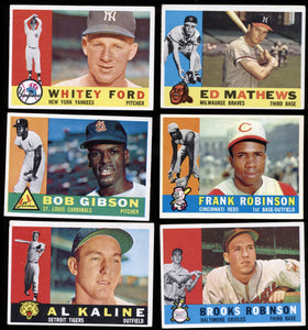 1960 Topps Baseball Low- to Mid-Grade Complete Set Group Break #13 (LIMIT 10)