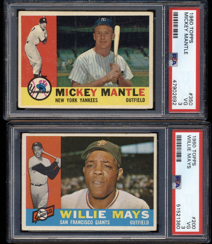 1960 Topps Baseball Low- to Mid-Grade Complete Set Group Break #14 (LIMIT 15)
