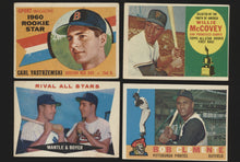 Load image into Gallery viewer, 1960 Topps Baseball Low- to Mid-Grade Complete Set Group Break #14 (LIMIT 15)