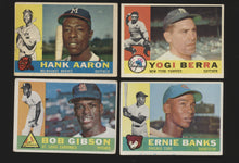 Load image into Gallery viewer, 1960 Topps Baseball Low- to Mid-Grade Complete Set Group Break #14 (LIMIT 15)
