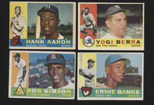 1960 Topps Baseball Low- to Mid-Grade Complete Set Group Break #14 (LIMIT 15)