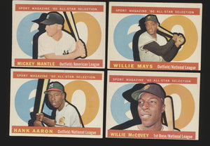 1960 Topps Baseball Low- to Mid-Grade Complete Set Group Break #14 (LIMIT 15)