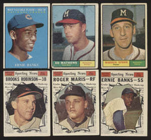 1961 Topps Baseball Low to Mid Grade Complete Set Group Break #6 (Limit 10)