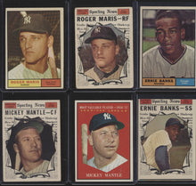 Load image into Gallery viewer, 1961 Topps Baseball Low to Mid Grade Complete Set Group Break #8 (Limit 15)