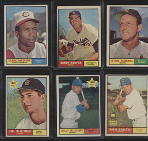 1961 Topps Baseball Low to Mid Grade Complete Set Group Break #8 (Limit 15)