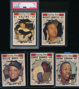 1961 Topps Baseball Complete Set Group Break