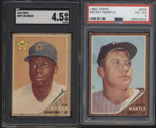 Load image into Gallery viewer, 1962 Topps Baseball Complete Set Group Break #8 (Mid-Grade, Limit Raised to 20)