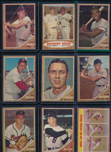 1962 Topps Baseball Complete Set Group Break