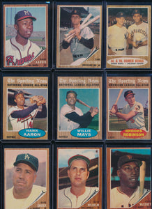 1962 Topps Baseball Complete Set Group Break