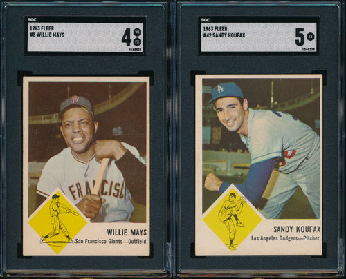 1963 Fleer Complete Set Group Break #3 (Limit 7)