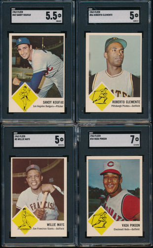 1963 Fleer Complete Set Group Break #2 (Limit 7)