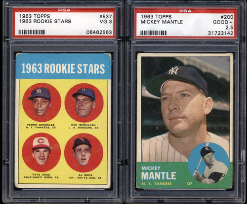 1963 Topps Baseball Low Grade Complete Set Group Break #8 (LIMIT 10)