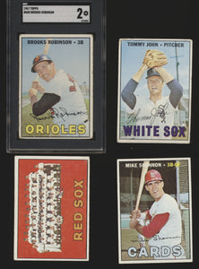 1967 Topps Baseball Low to Mid-Grade Complete Set Group Break #8 (Limit 15)