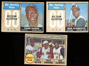 1968 Topps Complete Set Group Break #9 Low to Mid Grade (Limit 10)