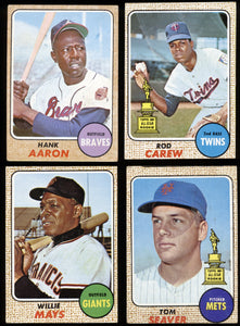 1968 Topps Complete Set Group Break #9 Low to Mid Grade (Limit 10)