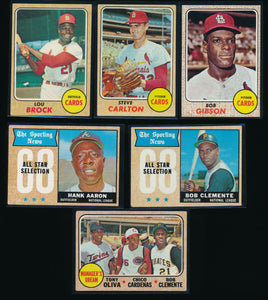 1968 Topps Complete Set Group Break #8 Low to Mid Grade