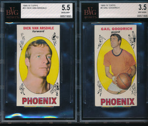 1969-70 Topps Basketball Complete Set Break #2