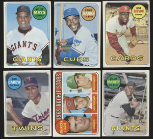 1969 Topps Baseball Low- to Mid-Grade Complete Set Group Break #8 (LIMIT 15 SPOTS)