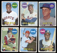 Load image into Gallery viewer, 1969 Topps Baseball Low-Grade Complete Set Group Break #7