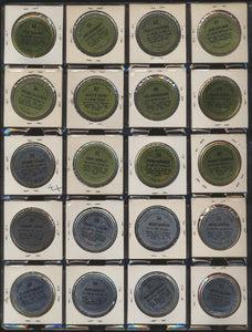 1971 Topps Coins Baseball Complete Set Group Break #1 (LIMIT 15)