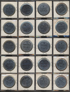 1971 Topps Coins Baseball Complete Set Group Break #1 (LIMIT 15)