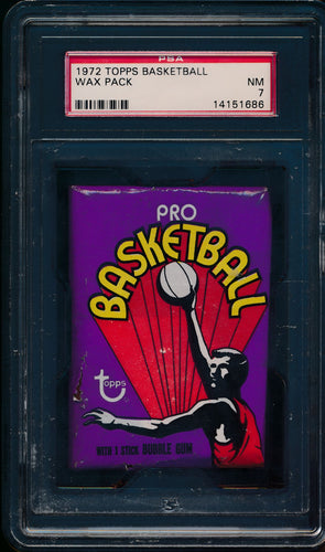 1972 Topps Basketball Wax Pack (10 spot break) #1