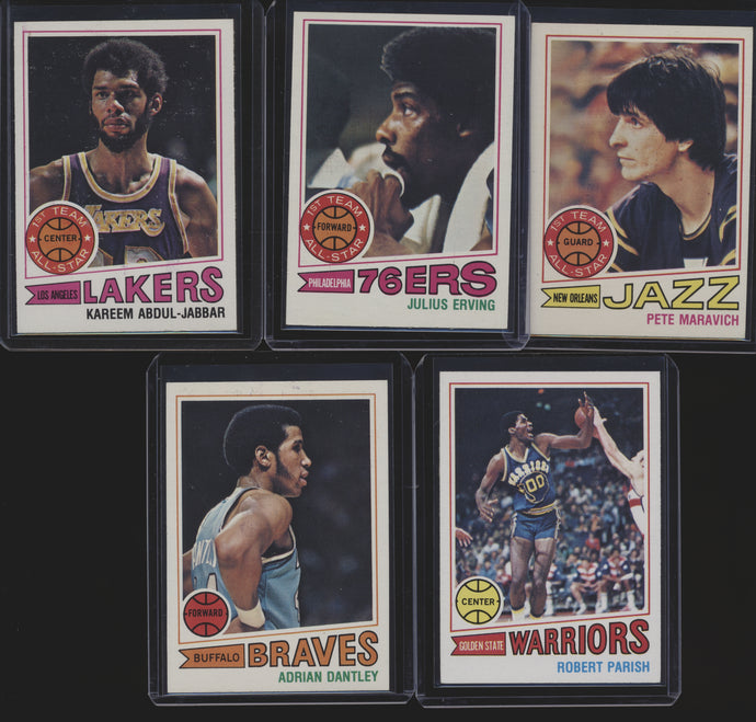 1977 Topps Basketball Complete Set Group Break (LIMIT 10)