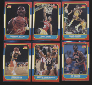 Pre-Sale ~ 1986 Fleer Basketball Compete Set Group Break #9 (with stickers) Limit 2