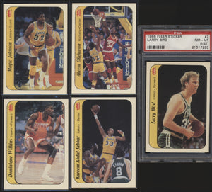 1986 Fleer Basketball Compete Set Group Break #8 (with stickers) Limit 2