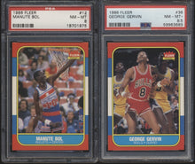 Load image into Gallery viewer, 1986 Fleer Basketball Graded Mixer ~ (70 Spots) featuring #57 Jordan PSA 6