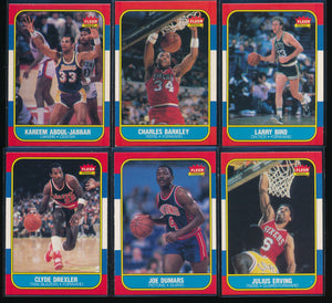 1986 Fleer Basketball Compete Set Group Break #4  (no stickers) Limit 15