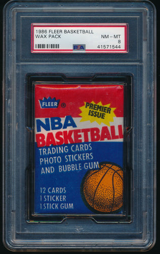 1986 Fleer Basketball Pack Group Break (13 spots)