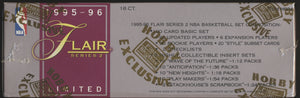 1995-96 Fleer Flair Series 2 Basketball Hobby Box Group Break (18 spots)