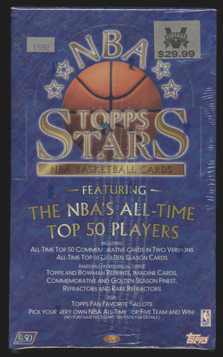 1996-97 Topps Stars Basketball Hobby Box Group Break (24 spots)