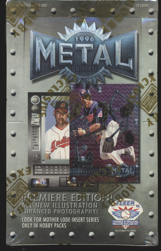 1996 Skybox Metal Universe Hobby Box Group Break (24 spots)