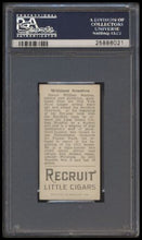 Load image into Gallery viewer, 1912 T207 Brown Background William Scanlon Psa 5 Recruit Back Factory 606