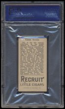 Load image into Gallery viewer, 1912 T207 Brown Background Louis Evans Psa 5 Recruit Back Factory 606
