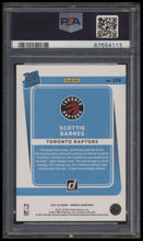Load image into Gallery viewer, 2021 Donruss #236 Scottie Barnes Holo Teal Laser Psa 9 Mint Rc