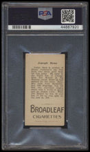 Load image into Gallery viewer, 1912 T207 Brown Background Joseph Benz  Psa 4mc Broadleaf Back