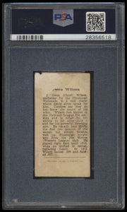 1912 T207 Brown Background Owen Wilson-pittsburg Psa 2 Anonymous Back Factory 25