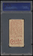 Load image into Gallery viewer, 1912 T207 Brown Background Joe Birmingham  Psa 3 Red Cycle Back