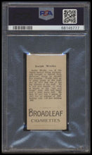 Load image into Gallery viewer, 1912 T207 Brown Background Ralph Works  Psa 3 Broadleaf Back