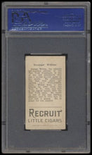 Load image into Gallery viewer, 1912 T207 Brown Background George Wiltse Psa 5 Recruit Back Factory 240