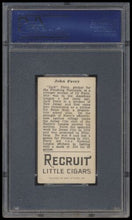 Load image into Gallery viewer, 1912 T207 Brown Background John Ferry Psa 5 Recruit Back Factory 240