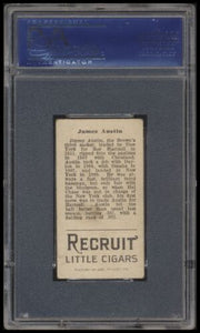 1912 T207 Brown Background James Austin-no Insignia On Shirt Psa 5 Recruit 240