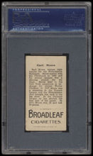 Load image into Gallery viewer, 1912 T207 Brown Background Earl Moore  Psa 4.5 Broadleaf Back