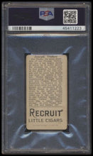 Load image into Gallery viewer, 1912 T207 Brown Background Joe Tinker Psa 2 Recruit Back Factory 240
