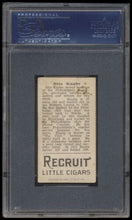 Load image into Gallery viewer, 1912 T207 Brown Background Otto Knabe Psa 5 Recruit Back Factory 240